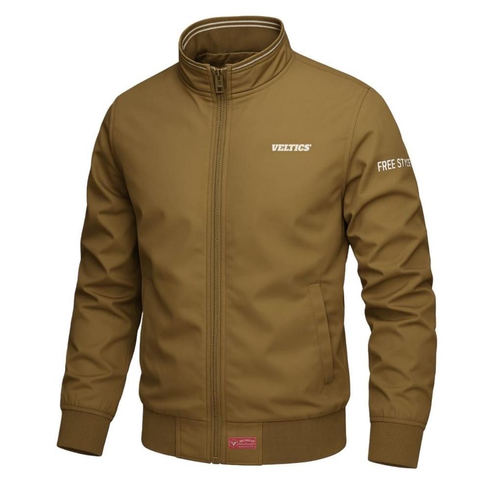 PREMIUM Veltics Jaket Bomber Retro Freestyle Jaket Parasut Pria Wanita simple Jaket Motor Waterproof