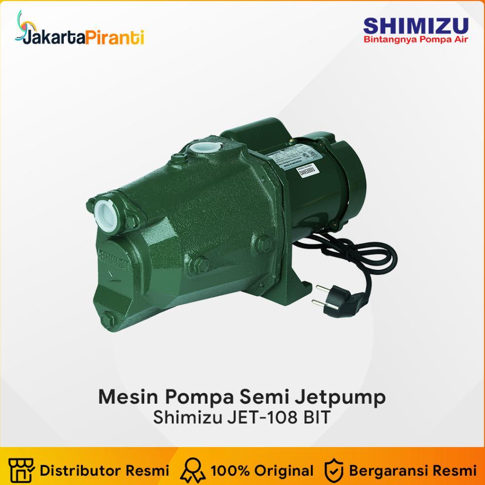 Mesin Pompa Air Sumur Dangkal Semi Jetpump Jetpump Shimizu JET-108 BIT