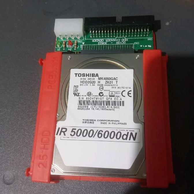 Harddisk Fotocopy Canon IR 5000DN/6000DN