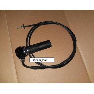 Handgrip Lx Complete Tali Kabel Gas Ori Hand Grip Kanan Vespa