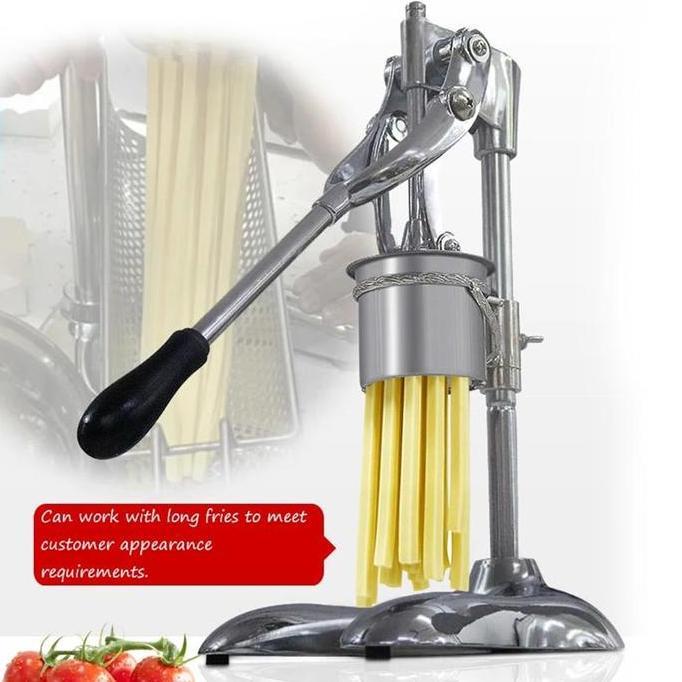Mesin Pemotong Kentang Panjang Alat Cetak Kentang Goreng Long Potato