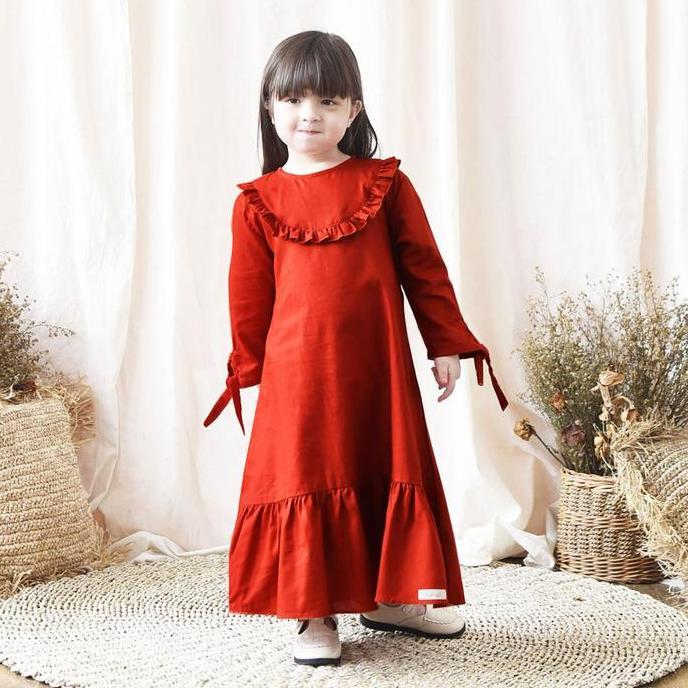 NEW - Kakha - Gamis Anak Linen Series