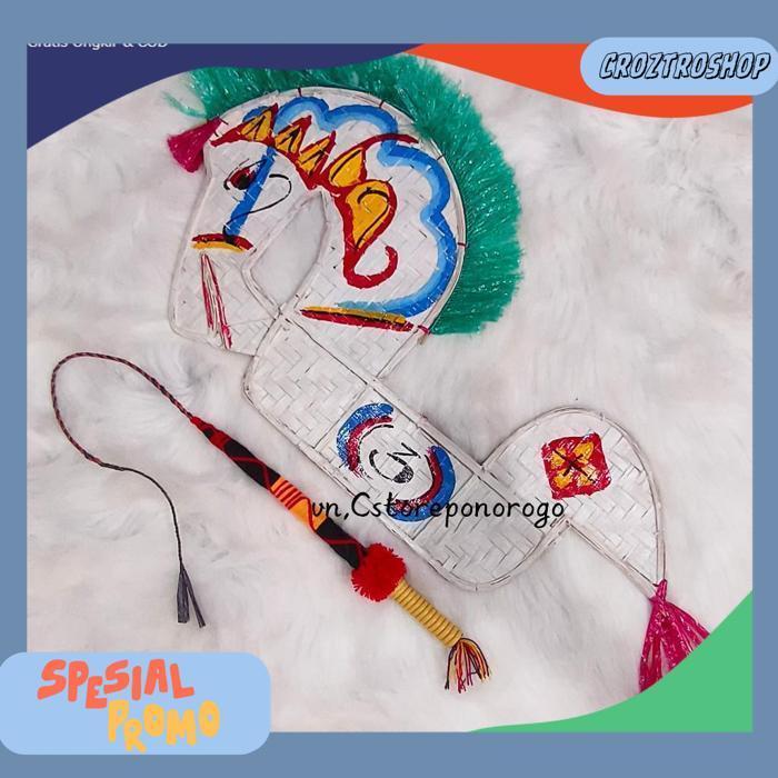 Jaranan Anak + Pecut Paket Murah / Kuda Lumping / Kuda Lumping Anak / Kuda Pegon / Barongan / Devil 