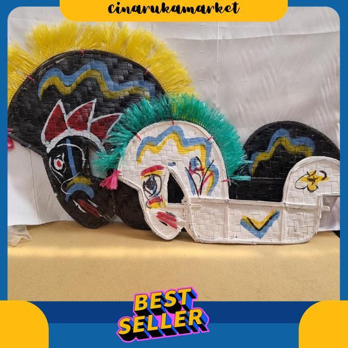 [Diskon] Jaran Kepang Besar 88Cm / Jaranan Besar / Kuda Lumping / Kuda Pentas Latihan Jaranan