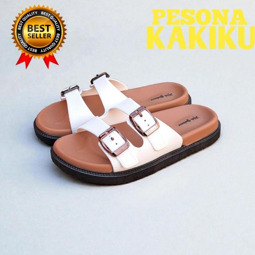 Bagus 30-35 Sandal Anak Wanita Terbaru Ban 2 Karet Jelly Ringan Youth Balance 225