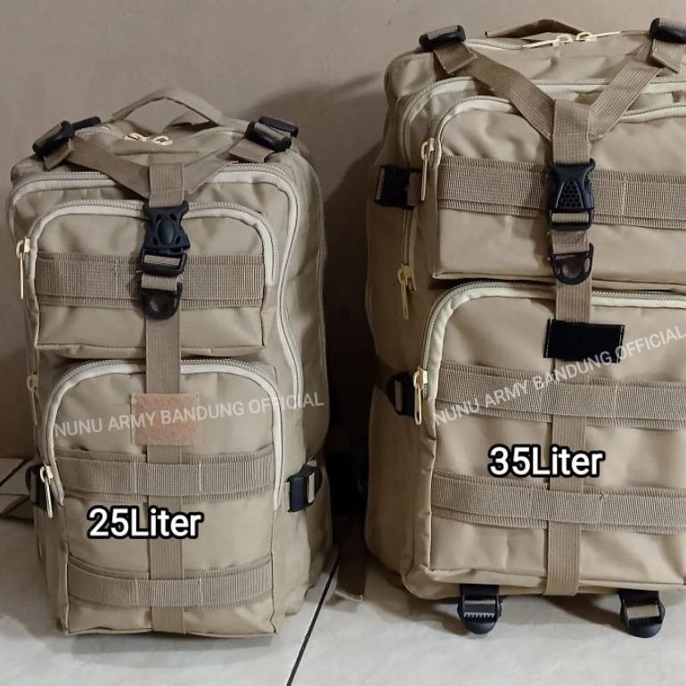 Grosir Tas Ransel Lebanon Tactical Army Cordura 35L/25L