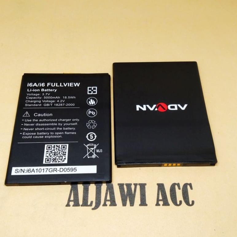 Baterai Batre Battery Advan I6 Full View / I6A Original Battery Hp
