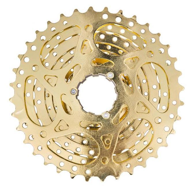 9 Speed GOLD Sprocket ZTTO GOLD 9 speed Sprocket 9sp 11-36T Sprocket 9