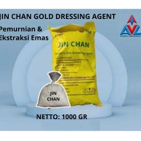 Jin Chan Gold Dressing Agent 1kg | Reagen Pemurnian & Ekstraksi Emas | Gold Recovery Agent