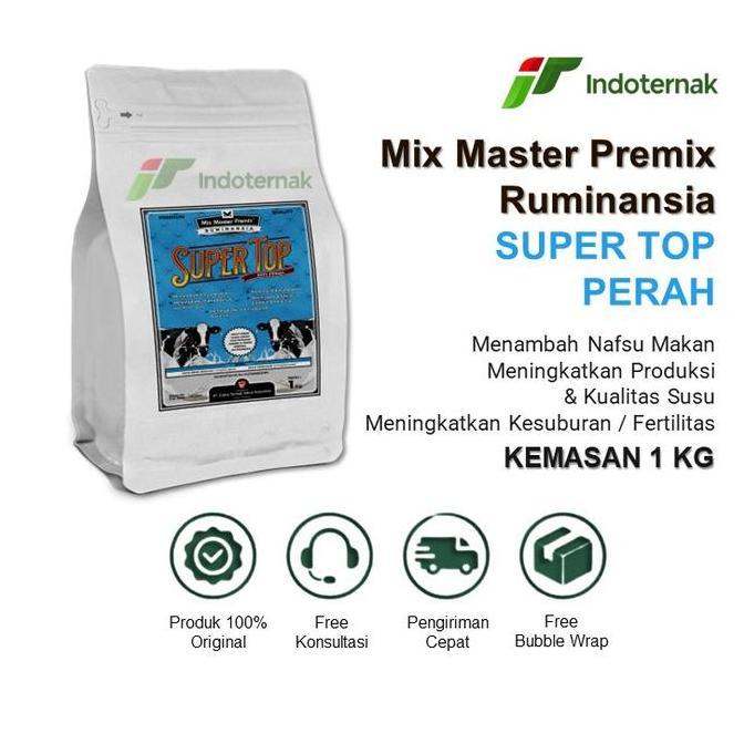 MIX MASTER PREMIX SUPER TOP SAPI PERAH - Suplemen Pakan Untuk Sapi Perah