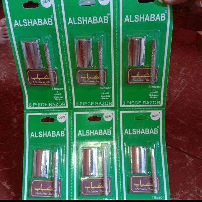 alat cukur kumis /jenggot original Al shabab 6pcs