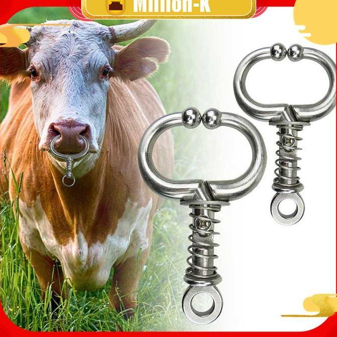 Penjepit Hidung Sapi Peternakan Sapi Besar Hidung Stainless Steel