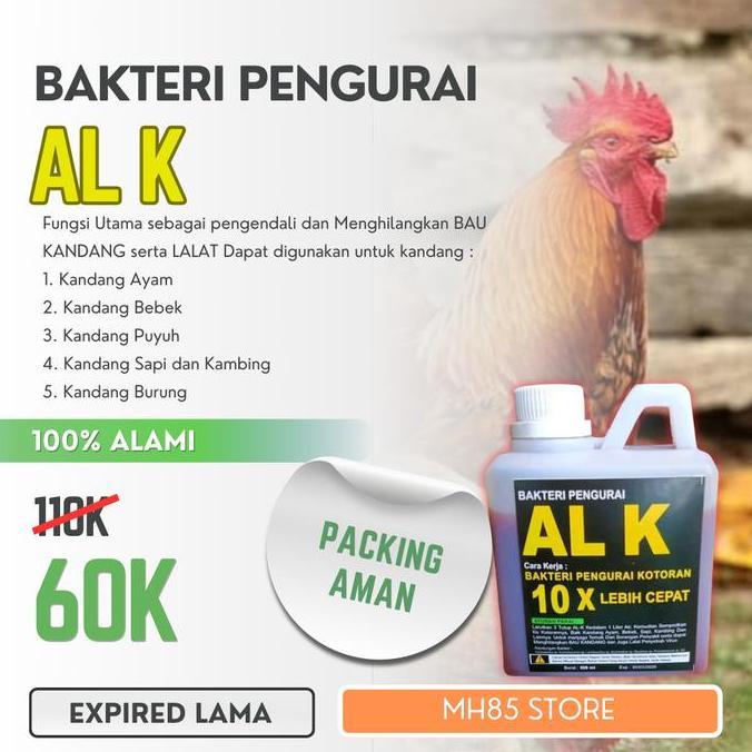 BAKTERI PENGURAI KOTORAN AL K 10X LEBIH CEPAT CARA KERJA BAKTERI PENGURAI KOTORAN