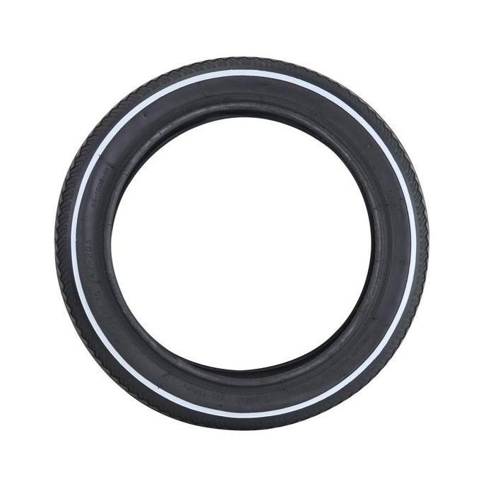 Gipsy G-PRO GS1008 Tire NO FOLDING 12 X 1.75 Ban Push Bike BLACK WHITE LINE