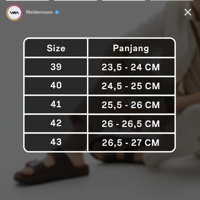 Weidenmann BZ 801 Sandal Kulit Kasual