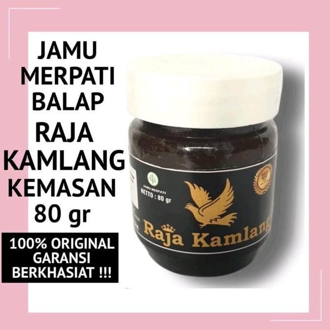 JAMU MERPATI BALAP & KOLONGAN 80gr 100% ORIGINAL RAJA KAMLANG MERPATI