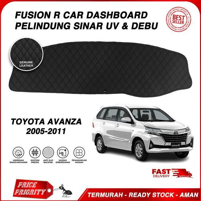AMDUCOP Car Cover Fusion R Dashboard Mobil Avanza Xenia 2005 - 2011 Premium Custom Fit / Pelindung D