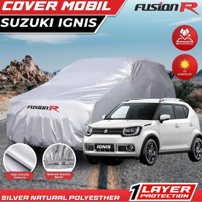 XARIELTA Cover Mobil / Sarung Mobil IGNIS merek FUSION R / Cover Mobil Putih