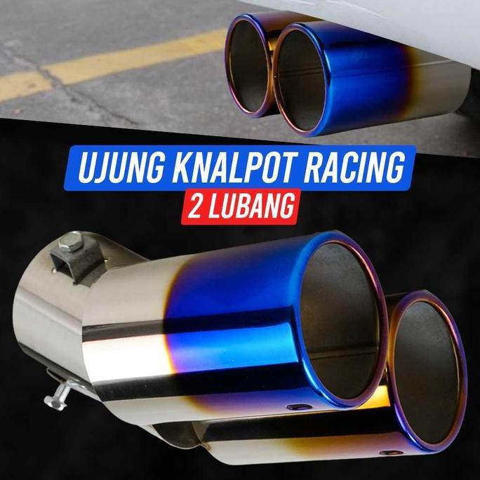 ALXAL Ujung Pipa Knalpot Muffler Mobil Avanza Sigra Calya Racing