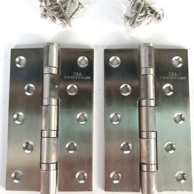 Engsel Pintu Stainless SUS 304 5" x 3 x 3 - Harga perpasang