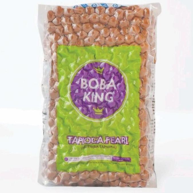 Ready Bubble Tapioka Pearl BOBA KING Original 1 Kg