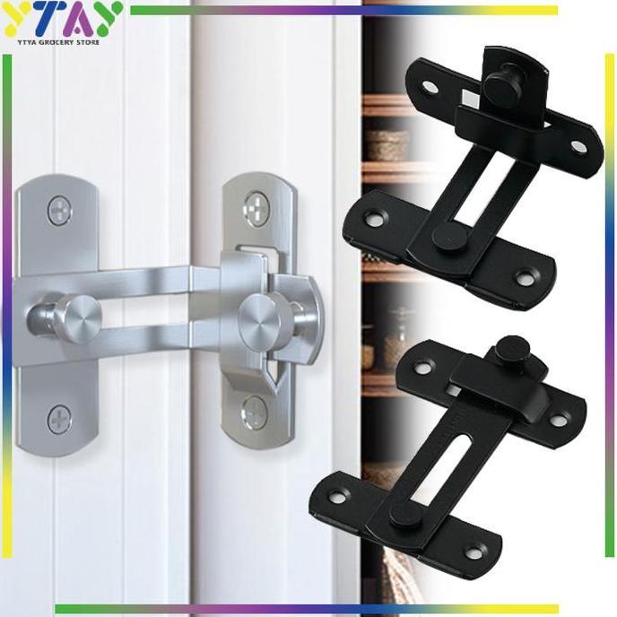 HERBONE Slot Pintu Jendela Stainless Steel/Slot Pintu Geser/90180 Stainless