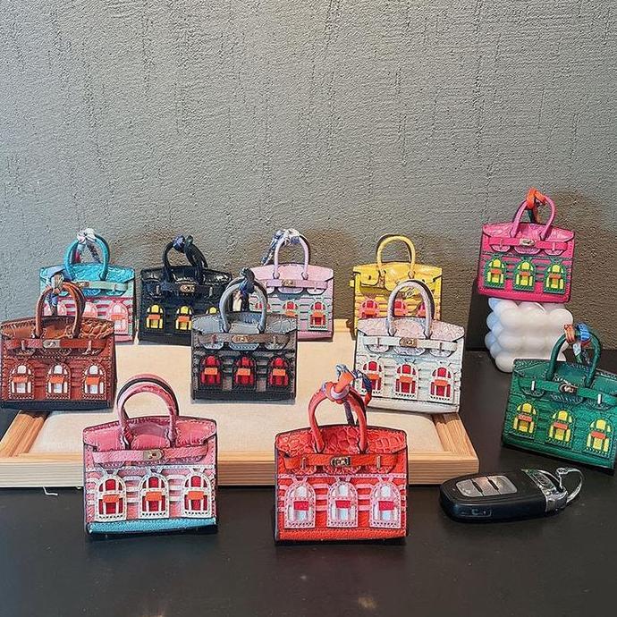 Koleksi Miniature Tas Wanita Lucu Unik / Bag Miniature Display - Its Me M103 Hadiah Kayu