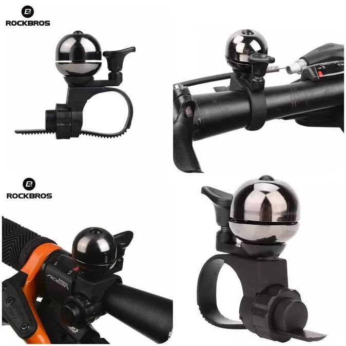 TERLARIS BEL SEPEDA ROCKBROS ORINAL BELL KLASIK MTB GUNUNG LIPAT ROADBIKE
