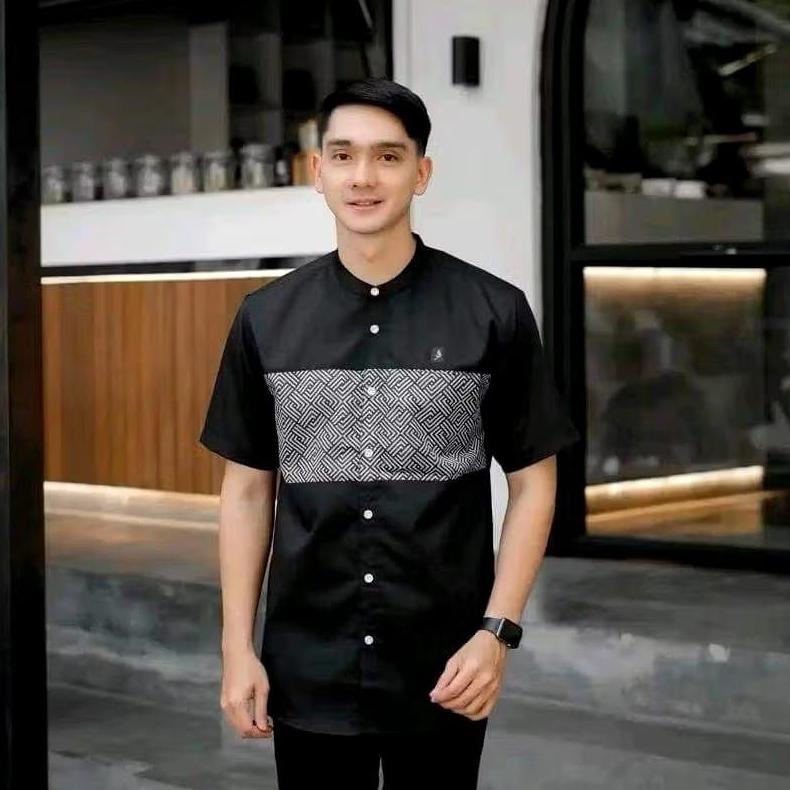 sale baju koko kautsar lengan pendek baju koko kausar lengan pendek koko dewasa lengan pendek baju k