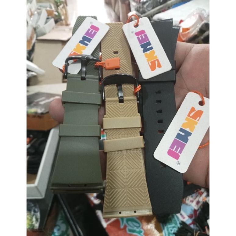 STRAP TALI SKMEI 1509 ORIGINAL TALI JAM TANGAN SKMEI 1509 SKMEI 1601 Diskon