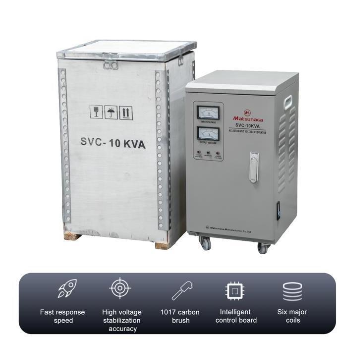 STAVOLT SVC 10 KVA MATSUNAGA / STABILIZER 10KVA / STAVOL 10.000 WATT