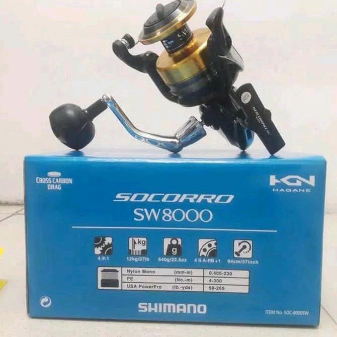 Reel Shimano SOCORRO SW8000 Original