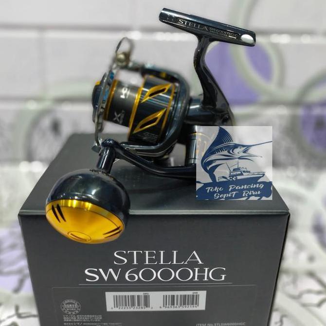 Reel Shimano Stella SW 6000HG New 2020 Reel Spinning murah Original
