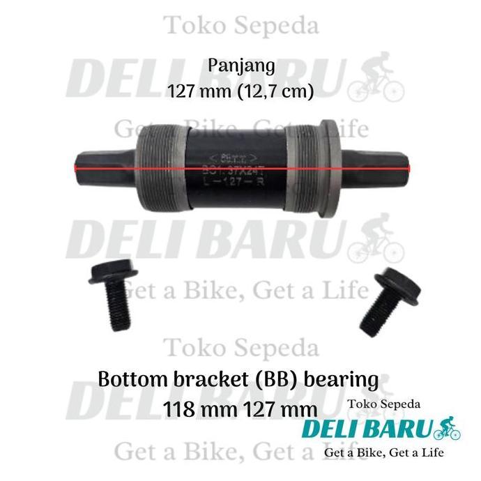 Buttom bracket BB bearing 118 mm 127 mm sepeda lipat federal MTB