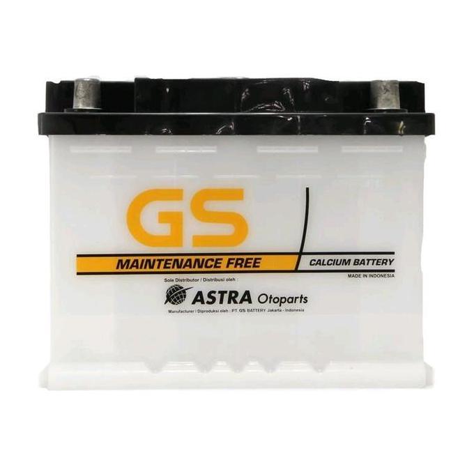 Aki Mobil Battery GS ASTRA GS MF 355LN2 LN2 12V-60AH