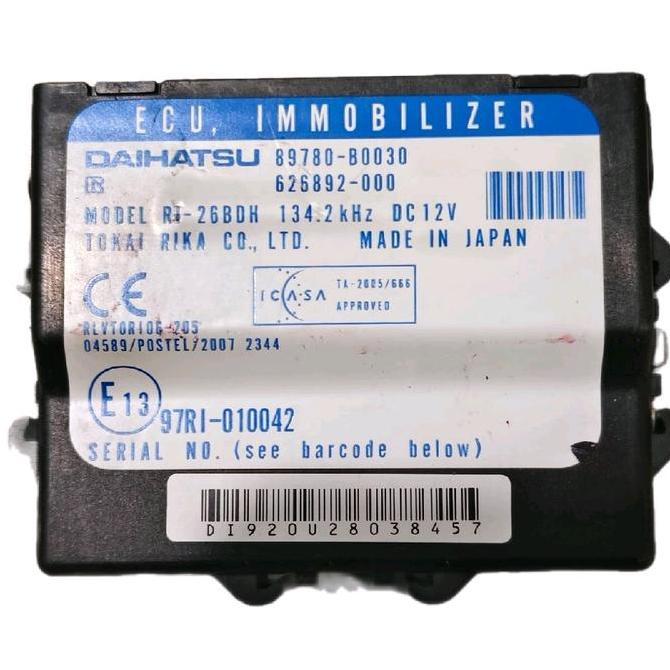 immobilizer rush terios 89780-B0030 imo ori copotan