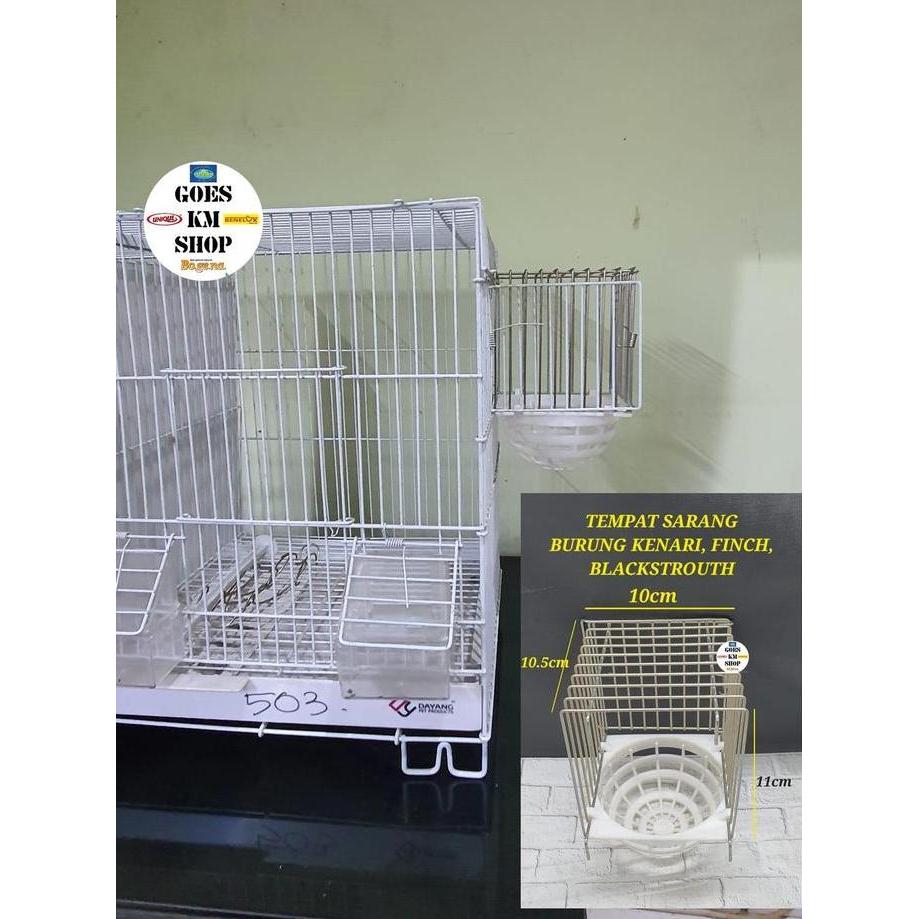 KOTAK TEMPAT SARANG BURUNG KENARI, FINCH, BLACKSTROUTH TYPE 503 DAYANG