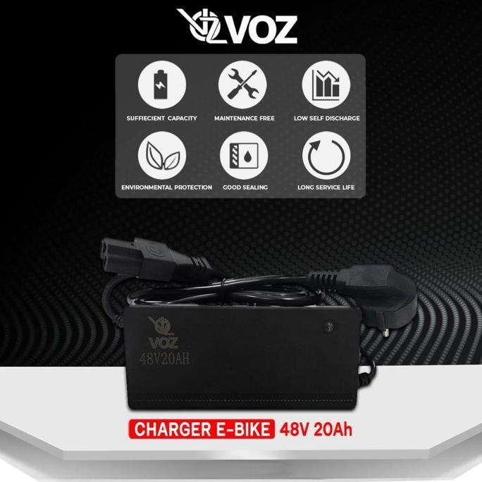 Baterai Charger Sepeda Listrik | 48V 20 Ah