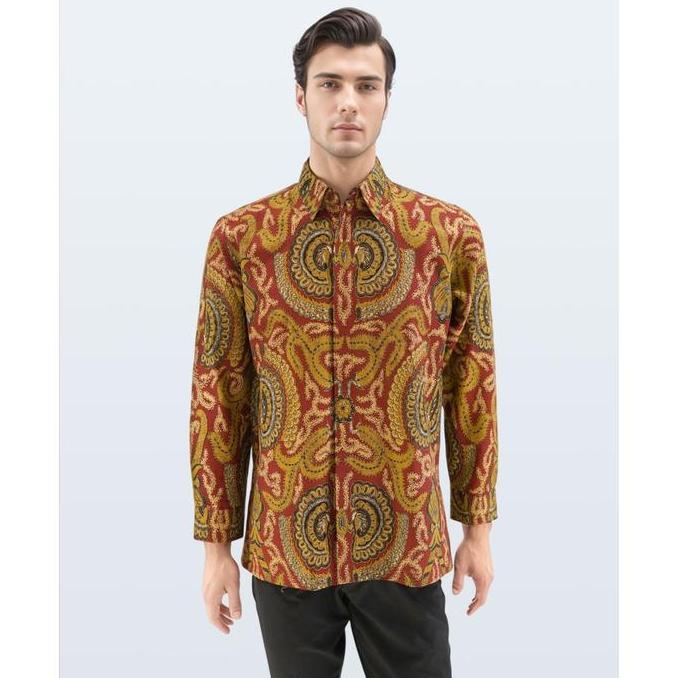 DANAR HADI - Kemeja Batik PA Kepet Sakembaran - 5KESK.78.0225 - Merah