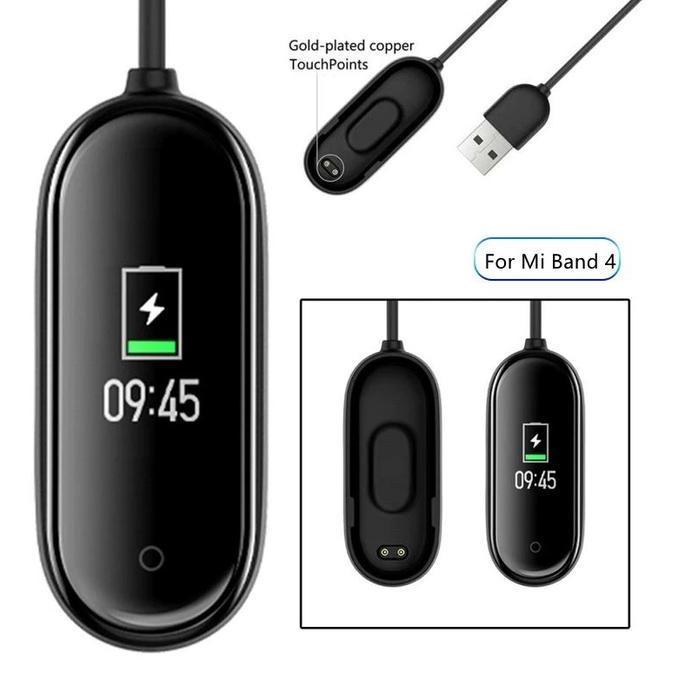 Ready Kabel USB Charger Magnetic 2P Dock Watch Jam Xiaomi Mi Band 4 MiBand 4