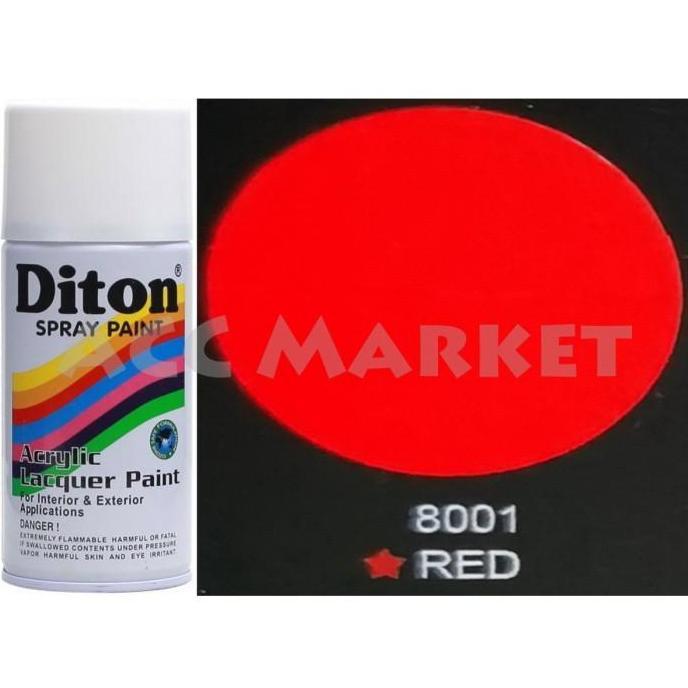 Pilox Diton 300cc Pilok Pylox Merah Stabilo Red 8001