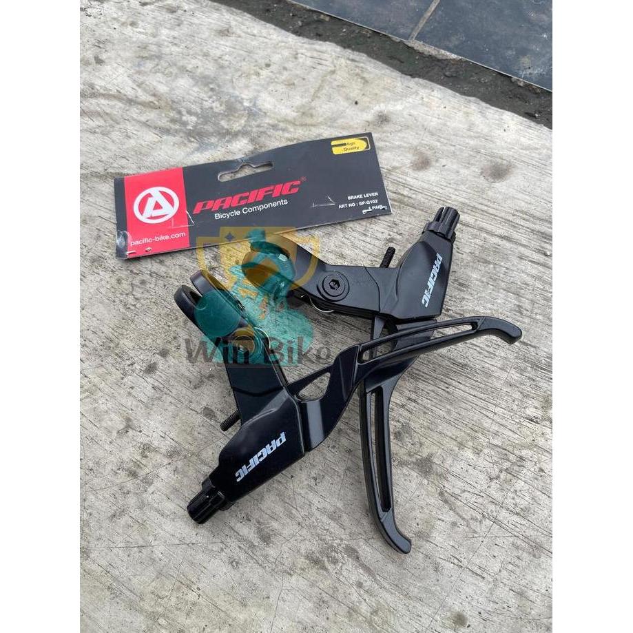 Handle Rem Handle Gagang Sepeda Brake Lever Full Alloy MTB Gunung Fixie Onthel Anak New Pacific Good