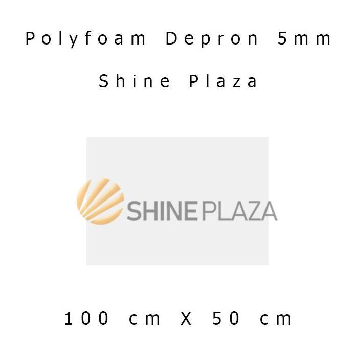 Polyfoam Lembaran 100x50 Tebal 5mm - Poly Poli Foam Depron Busa 5 mm Khusus Gosend Instan