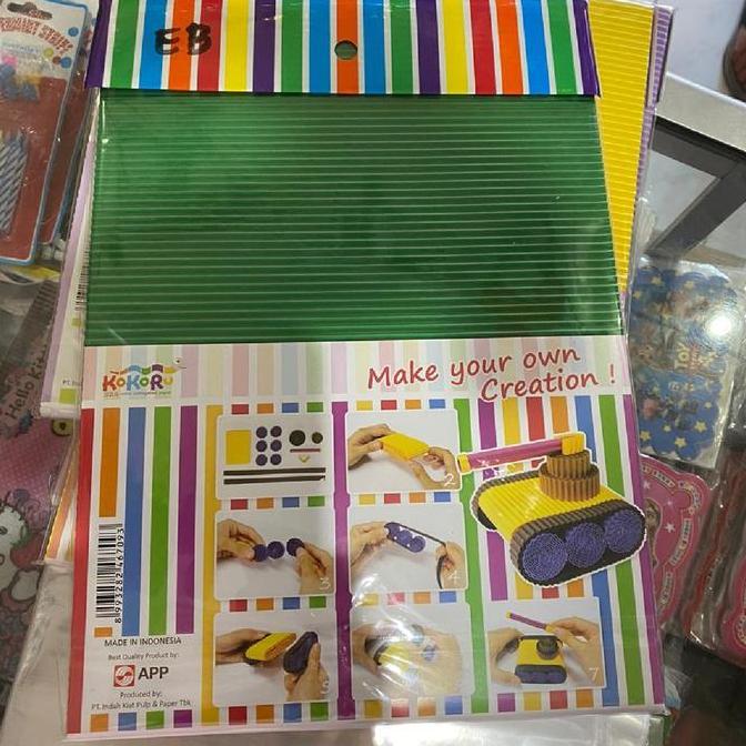 Kokoru paper / kertas Prakarya / Kertas Kokoru