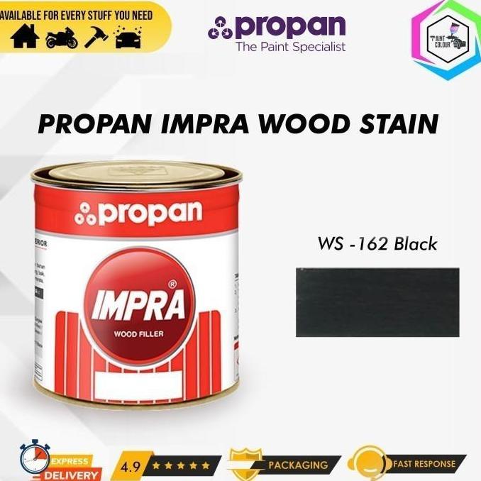 IMPRA WOOD STAIN WS 162 B - Black 1 Liter