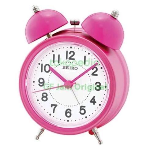JAM MEJA CLOCK BEKER WEKER SEIKO QHK035 QHK 035 KRING RING ORIGINAL