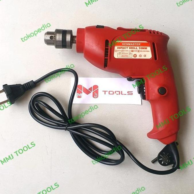 Ready Mesin Bor KENMASTER 10mm Bolak Balik - KENMASTER Impact Drill 10mm