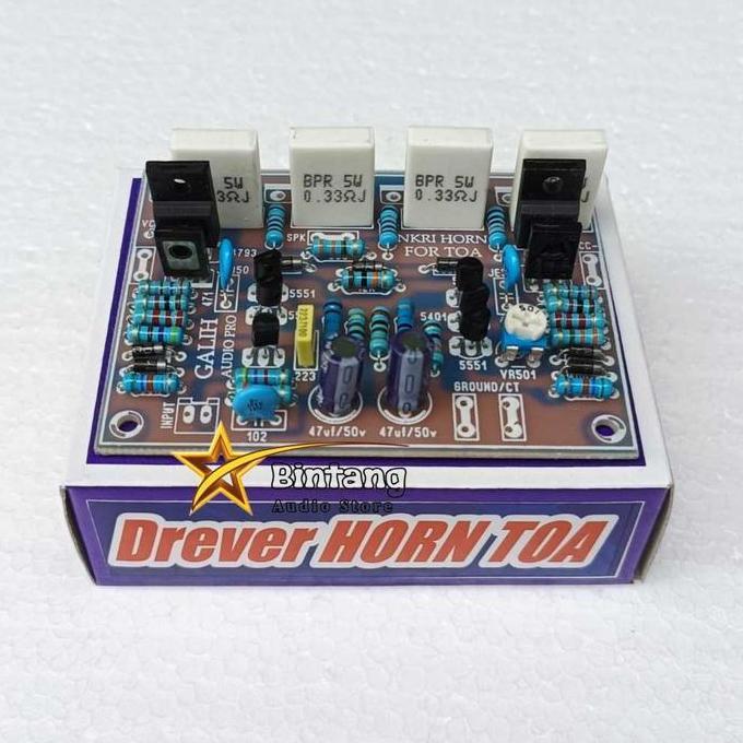 Produk Asli Driver Power Amplifier Corong Khusus Toa Kualitas Super Midhigh Toa