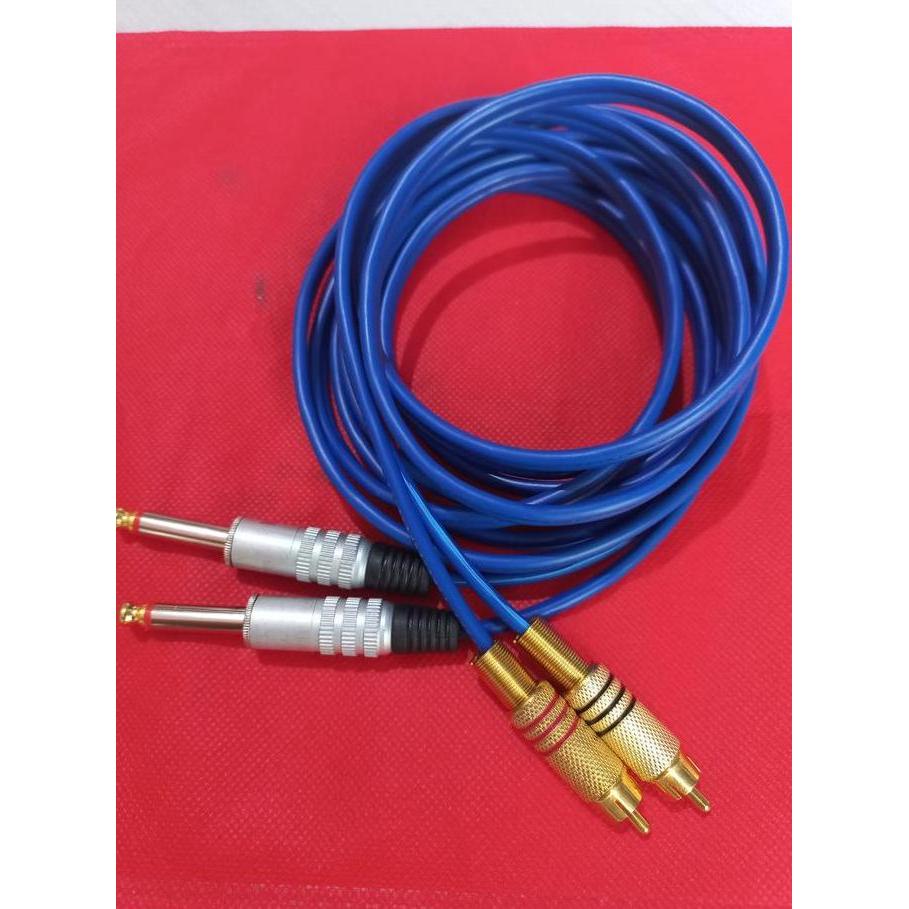 Kabel 2x Jack Akai to 2x Jack RCA