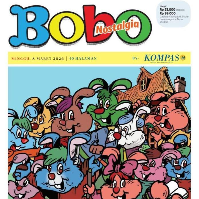 Buku Bobo Nostalgia by Kompas